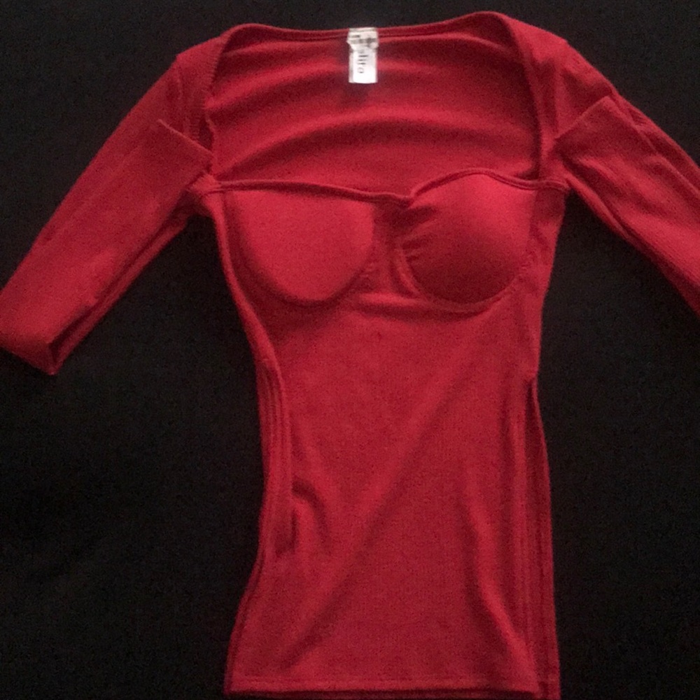 Two piece red set
